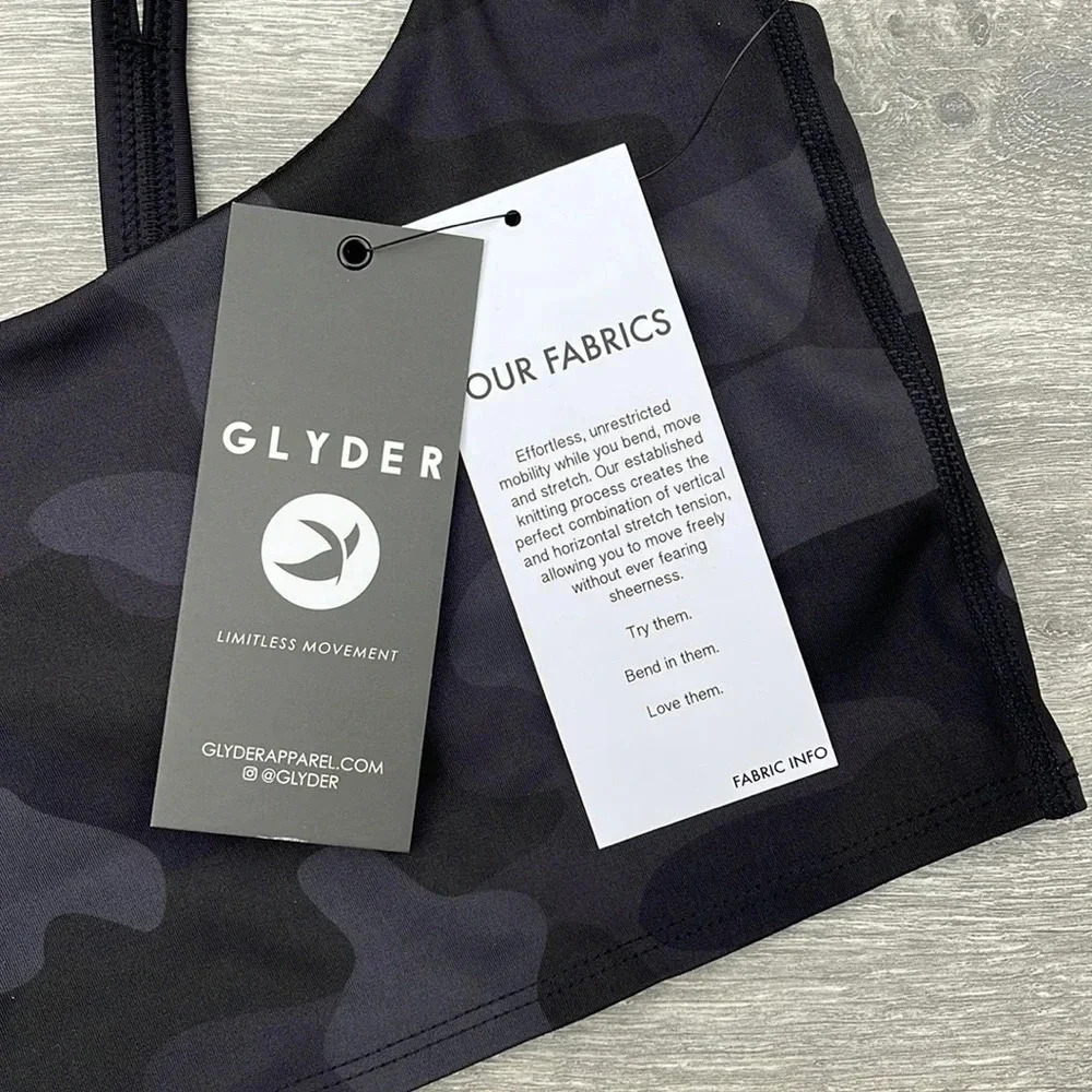 Glyder Pure Bra, Smoke Camo - Picture 6 of 8